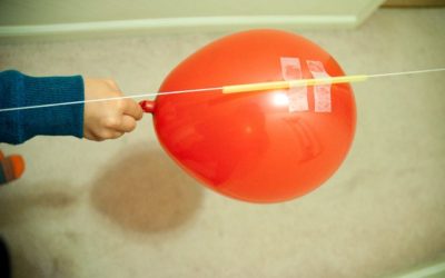 making a balloon rocket