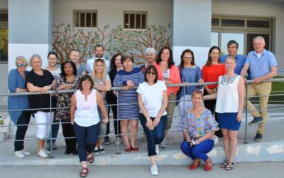 THE VISIT IN THE SCHOOL OF KYPSELY-AEGINA, 16-20 APRIL 2018